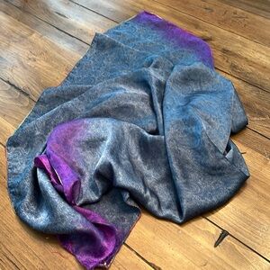 Silk ombre scarf- circa 1970’s